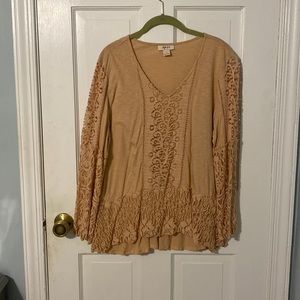 Lace long sleeve